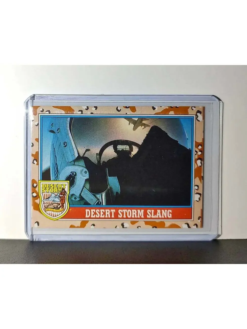 Desert Storm Slang 1991 Topps Desert Storm #145 Card